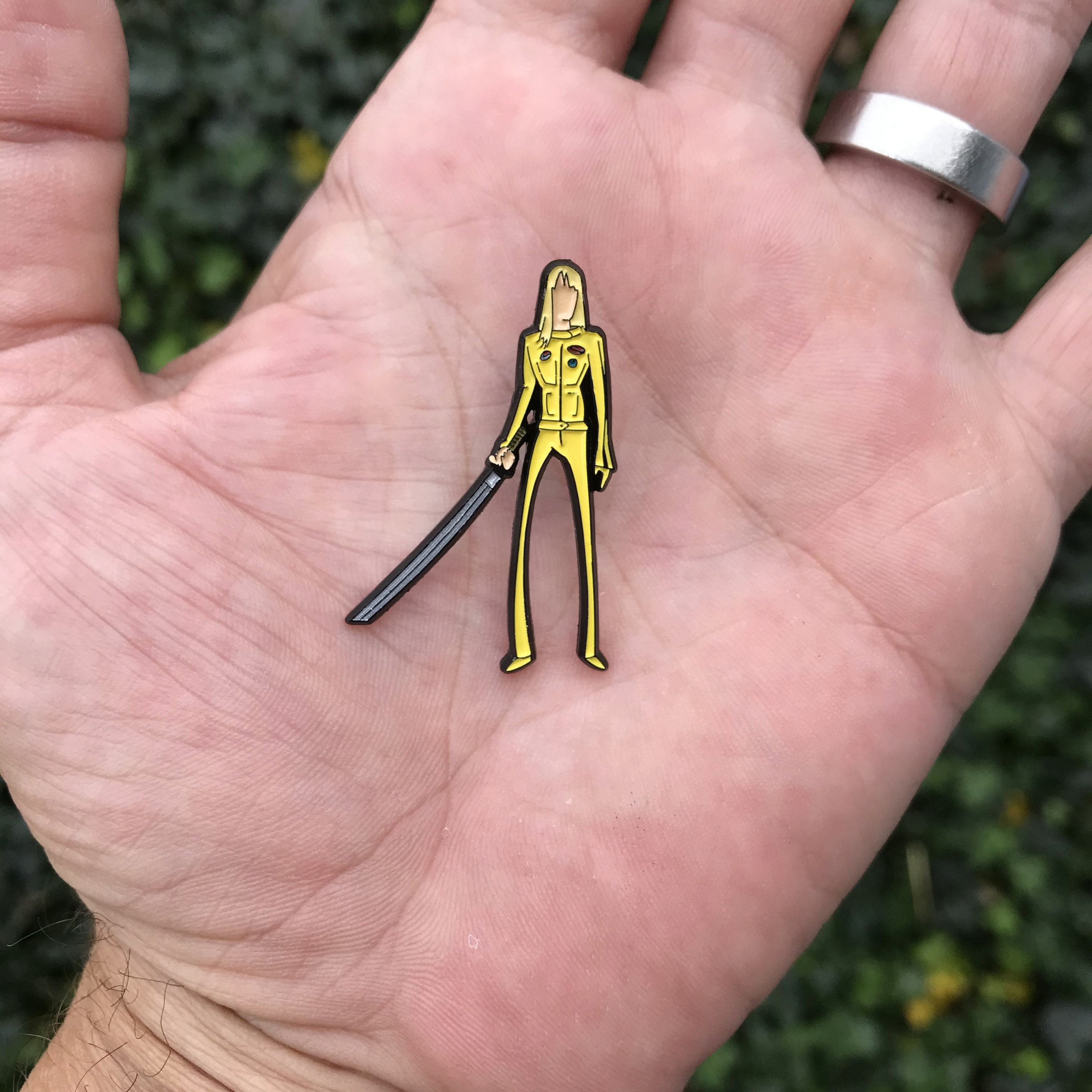 Kill Bill Style Enamel Pin - Etsy