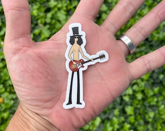 November Rain style sticker