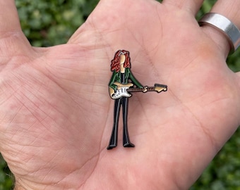 Bonnie style enamel pin