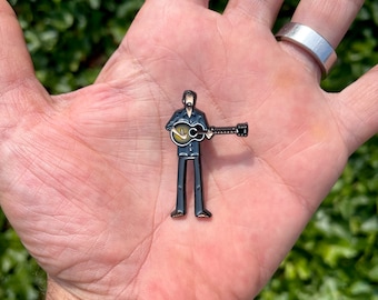 Marching Ants style enamel pin