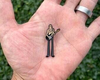 David style enamel pin