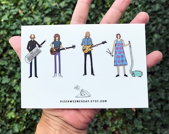 Vermont Jam Band Sticker Sheet