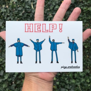 Help Sticker Sheet
