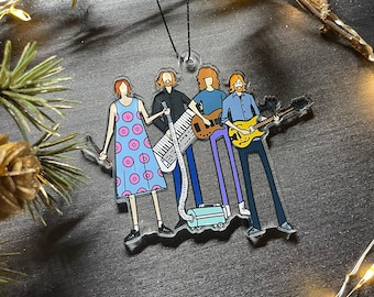 Vermont Jam Band style ornament