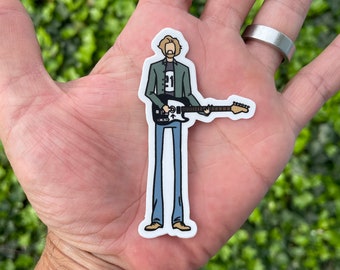 Even Flow Eddie style sticker