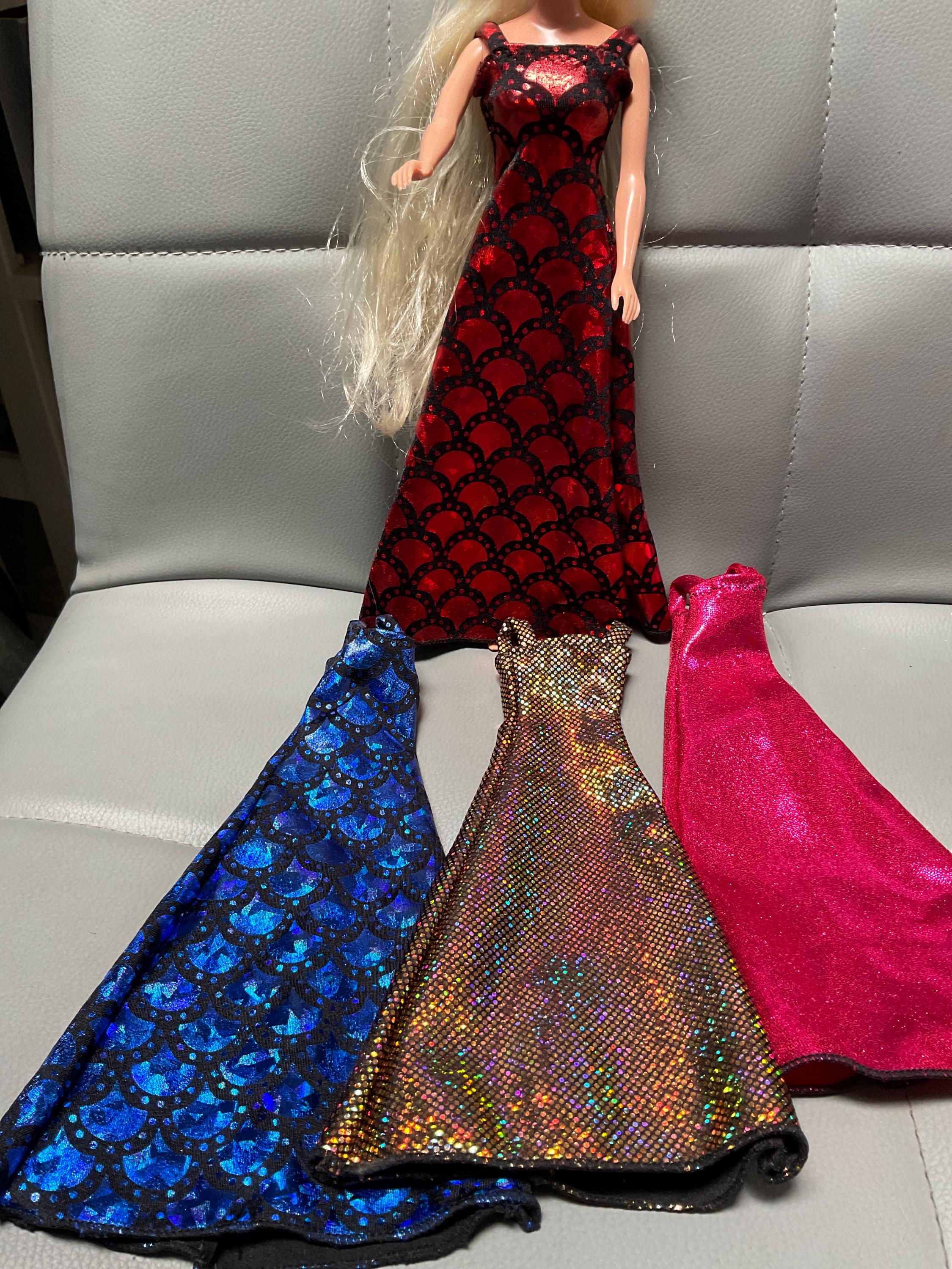 Barbie gowns for sale sale