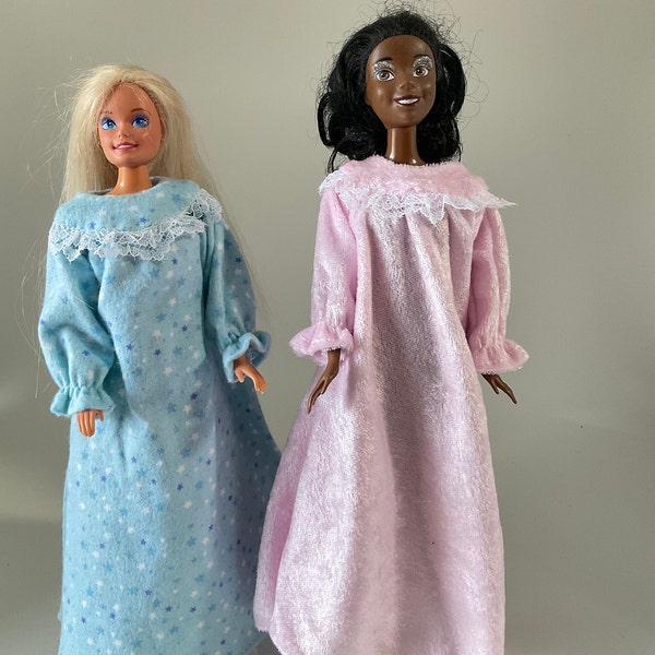 Nightgowns for 11.5" Dolls