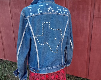 Levi's Jean Trucker Jacket années 1980 Texas ébloui