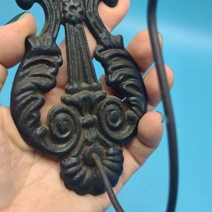 Receipt Spike Victorian Style Cast Iron Wall Mount