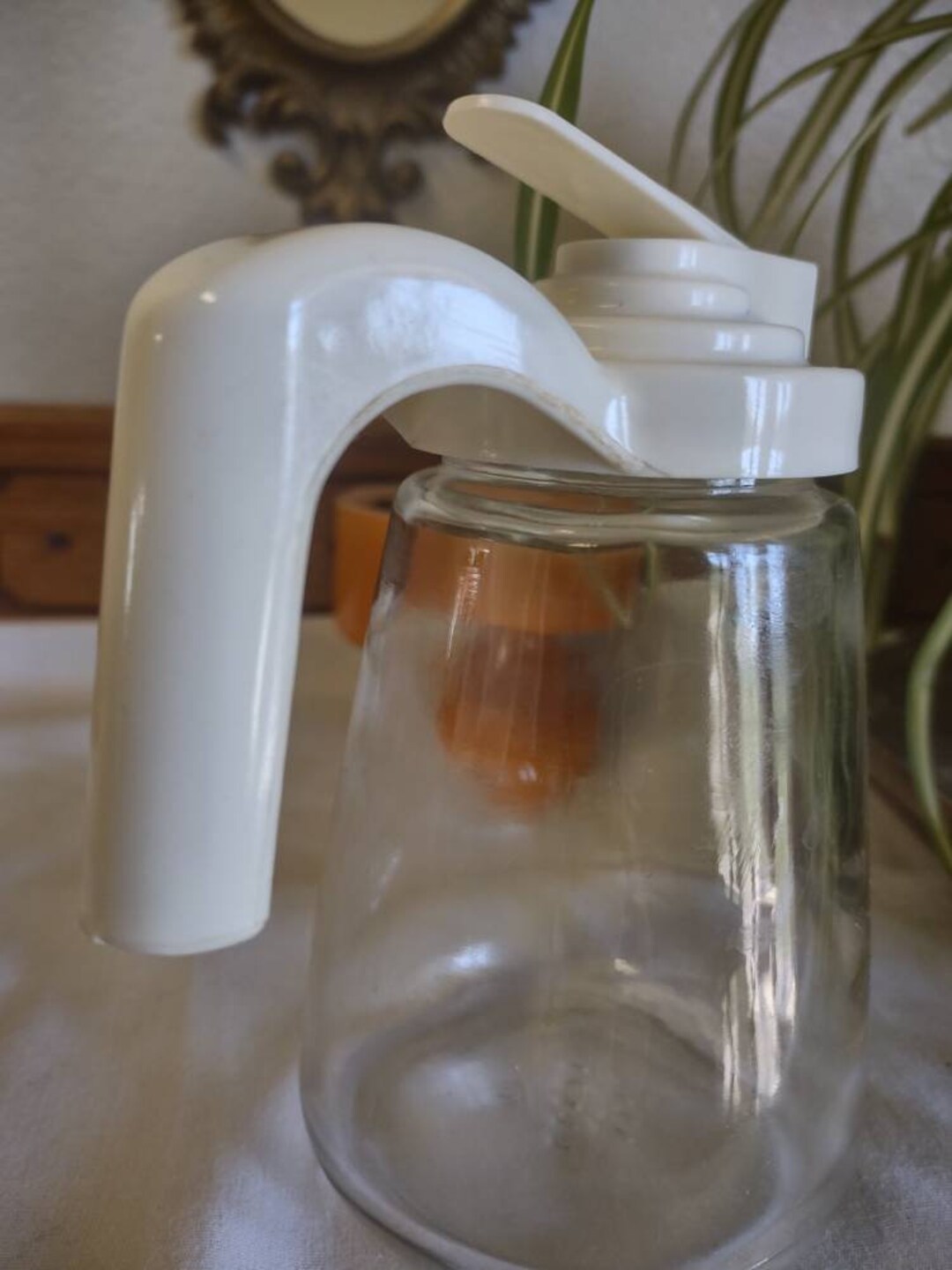 Gemco Syrup Pitcher Sugar Dispenser Vintage Kitchen Decor Etsy