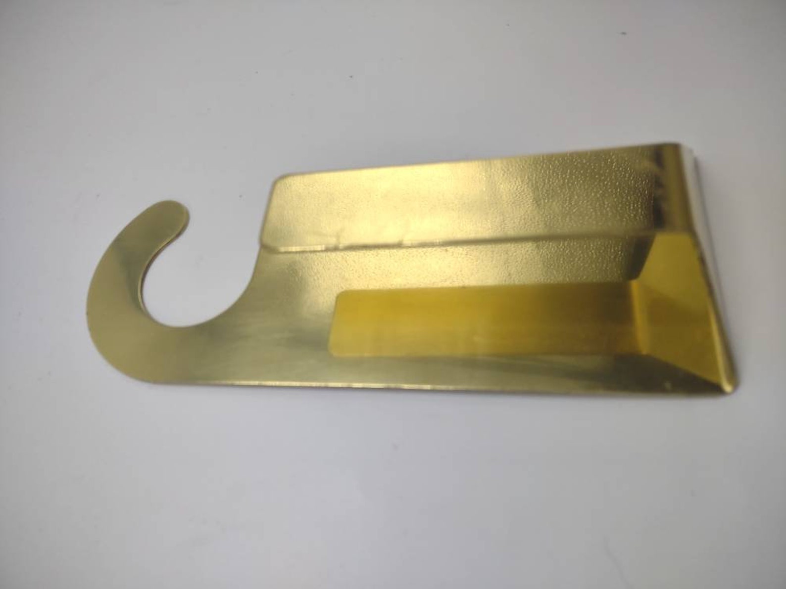 Brass door knob hanger holder Etsy