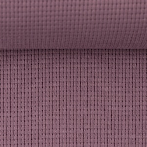 Cotton Jersey Waffle Swafing Clarissa purple