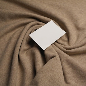 Sweat French Terry brushed Swafing Eike beige melange 1173