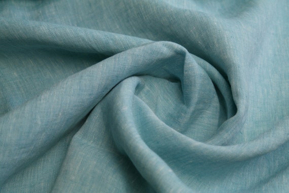 Leinen Hilco Formentera türkis meliert