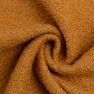 Wollwalk Walkloden virgin wool Naomi mustard