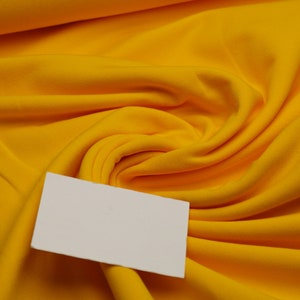 Sweat French Terry brushed Swafing Eike yellow 312