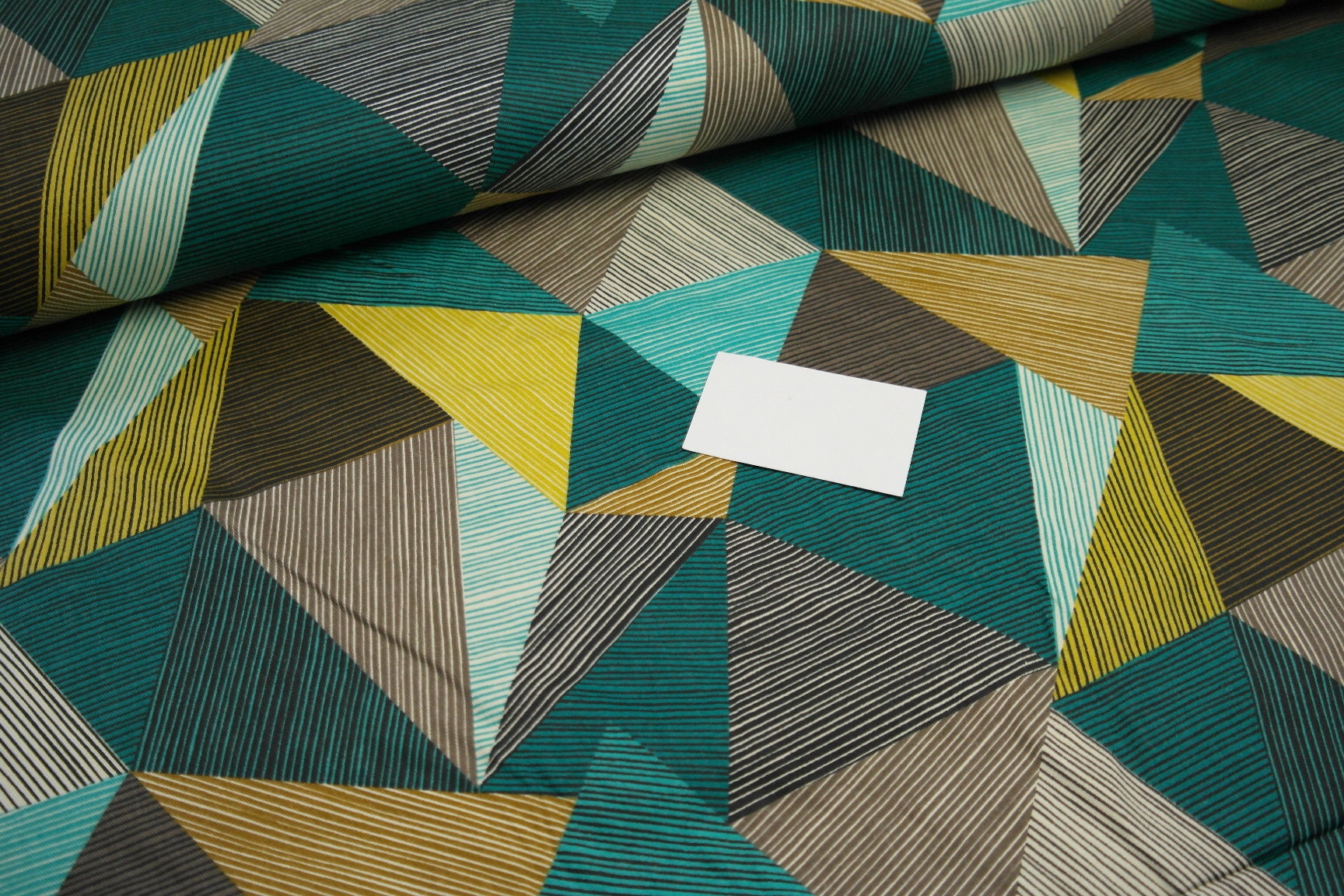 Canvas Decoration Fabric Boras Triangle Triangles - Etsy