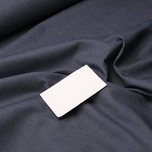 Jeans denim fabric navy