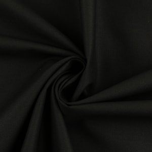 Cotton woven fabric Swafing Heide black 299