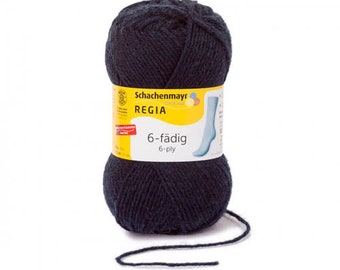 REGIA 6-fädig uni 150g marine