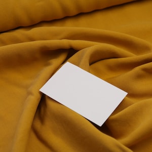 Tencel Twill Hilco Klio plain mustard