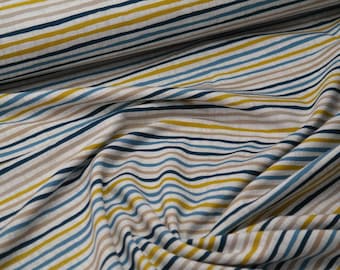 Cotton jersey jersey stripes
