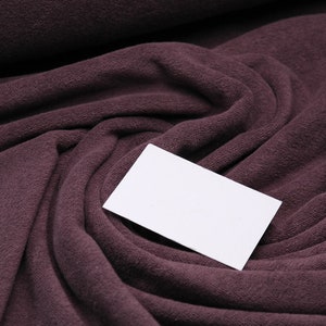 Organic Cotton rPET Pico Terry - European Import - Mauve Organic Cotton rPET Pico Terry - European Import - Mauve