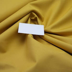 Canvas Outdoor beschichtete Rückseite senfgelb