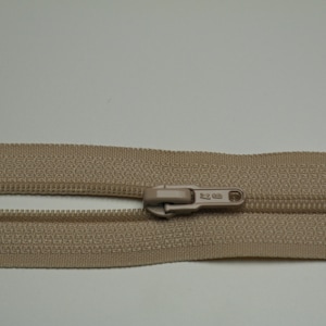 Zipper sold by the meter S40 Veno light beige 849