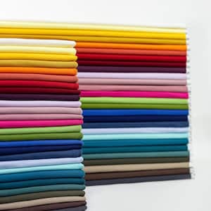 Jersey coton uni différentes couleurs