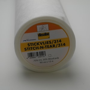 Bondaweb Iron On, Double-sided Adhesive Fabric for Free-motion and  Appliqués, Handicrafts and Repairs Vliesofix 