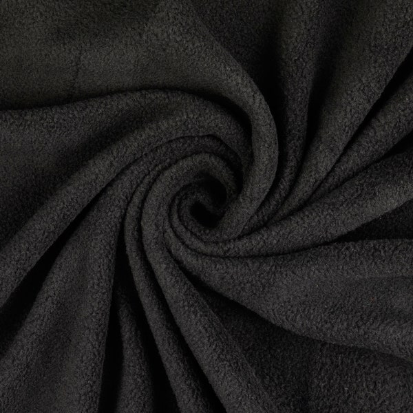 Fleece Polarfleece schwarz 5001