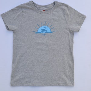 4x4Life Ladies Gray Sunbeam Tee