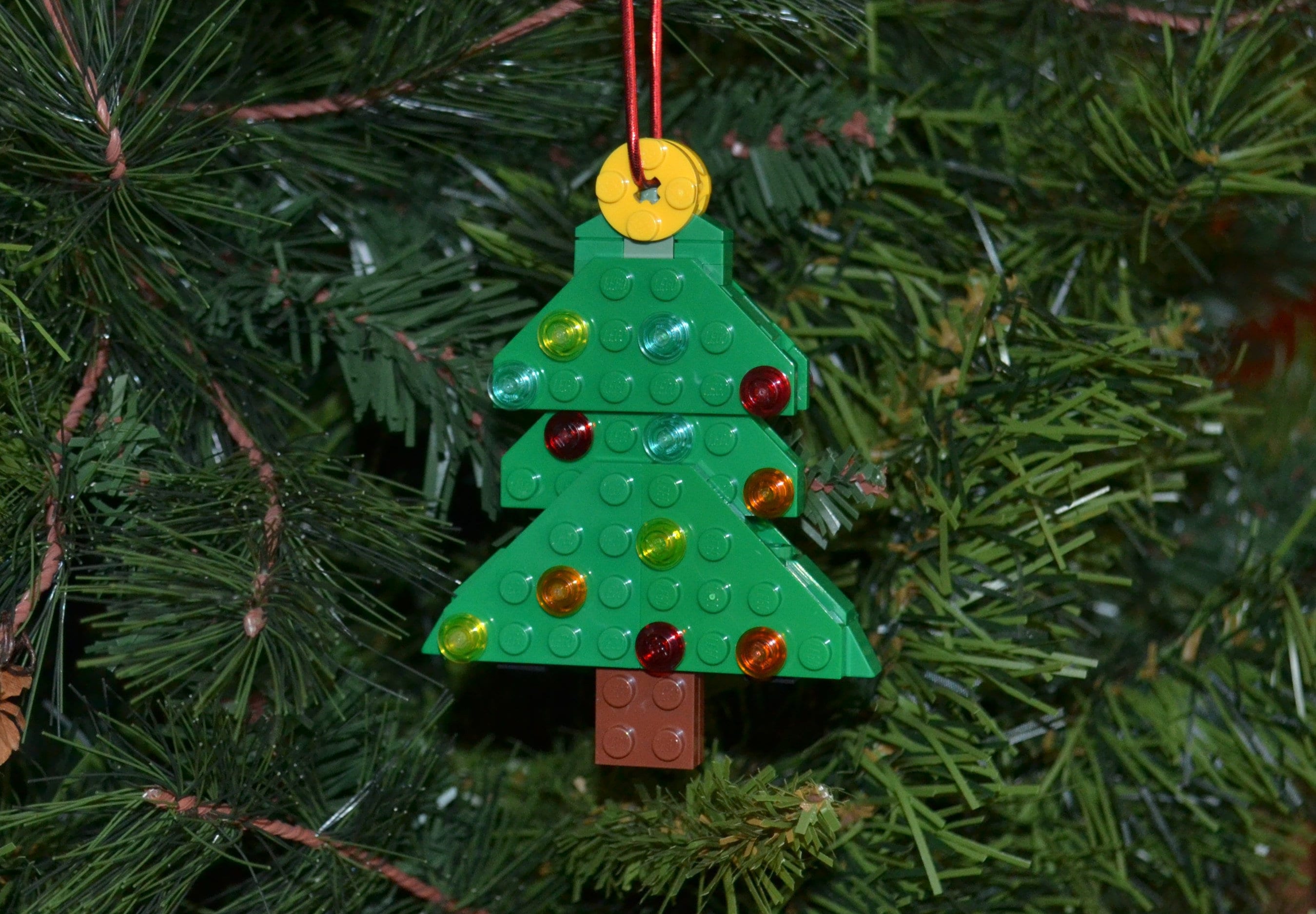 Christmas Tree Ornament Kit Build Your Own With LEGO Bricks Etsy