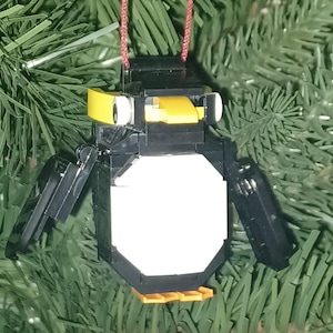 Penguin Ornament Kit - Build Your Own with LEGO® bricks