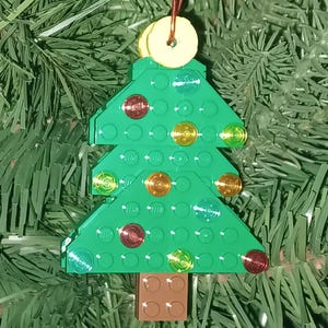 Christmas Tree Ornament Kit - Build Your Own with LEGO® Bricks