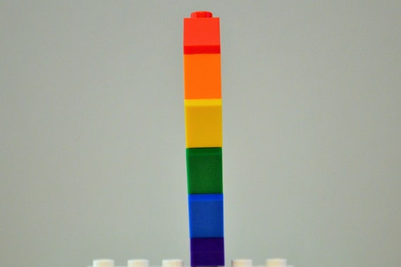 How to Build a LEGO Rainbow