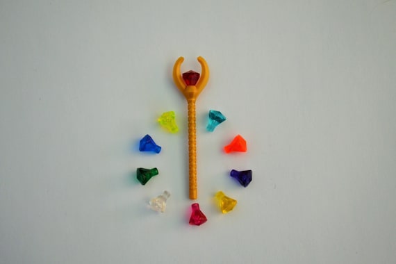 LEGO Princess or Pharaoh Staff and Jewels Crystals - Etsy
