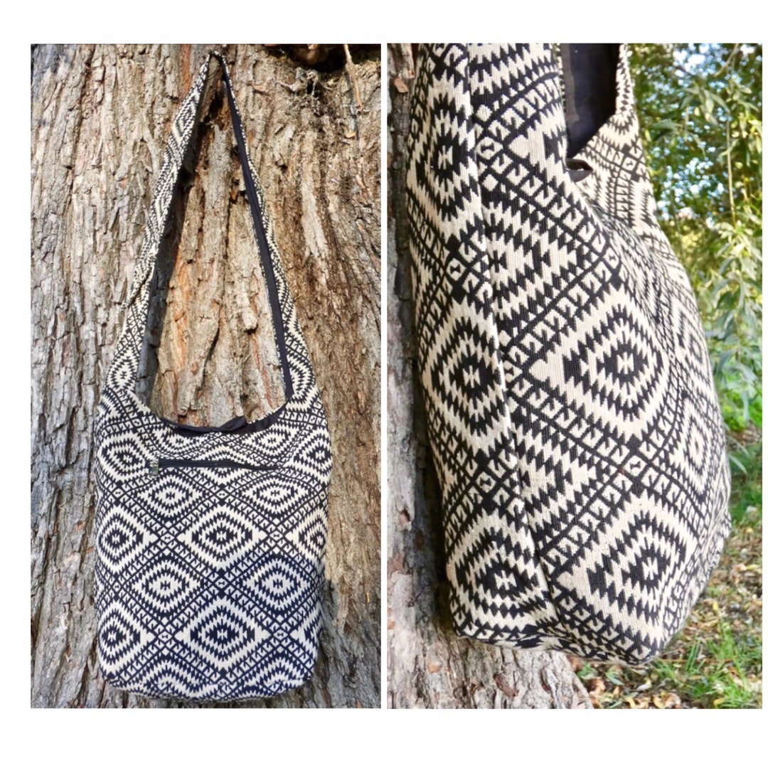 Woven Cotton Bag Boho Bag Hippie Bag Bucket Bag Festival Bag Etsy — free download