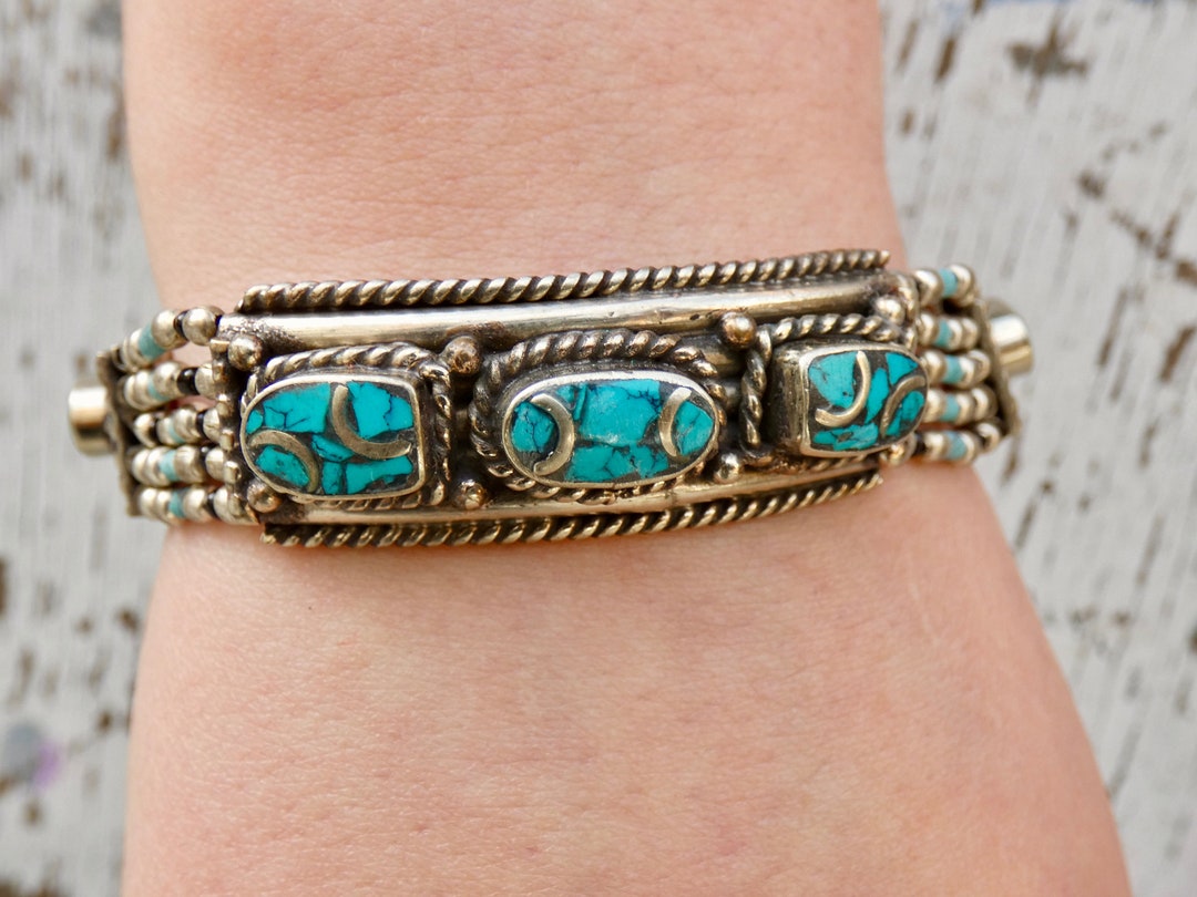 Bracelet femme argenté turquoise - Smooth turquoise - Bead Falls