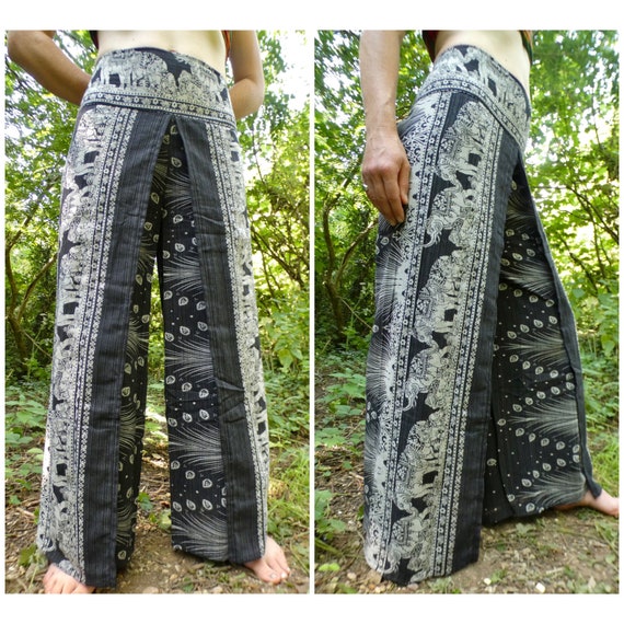 Split Leg Elephant Trousers Palazzo 