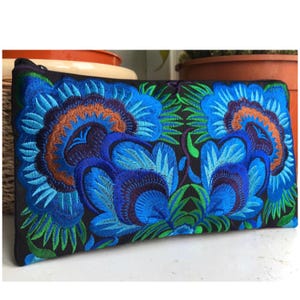 Embroidered Thai clutch bag | bohemian purse | boho | evening bag | Thai purse | gifts for her