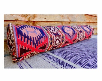 Cotton Dhurrie yoga mat bag | boho yoga bag | indigo yoga bag | ethnic bag | batik textile