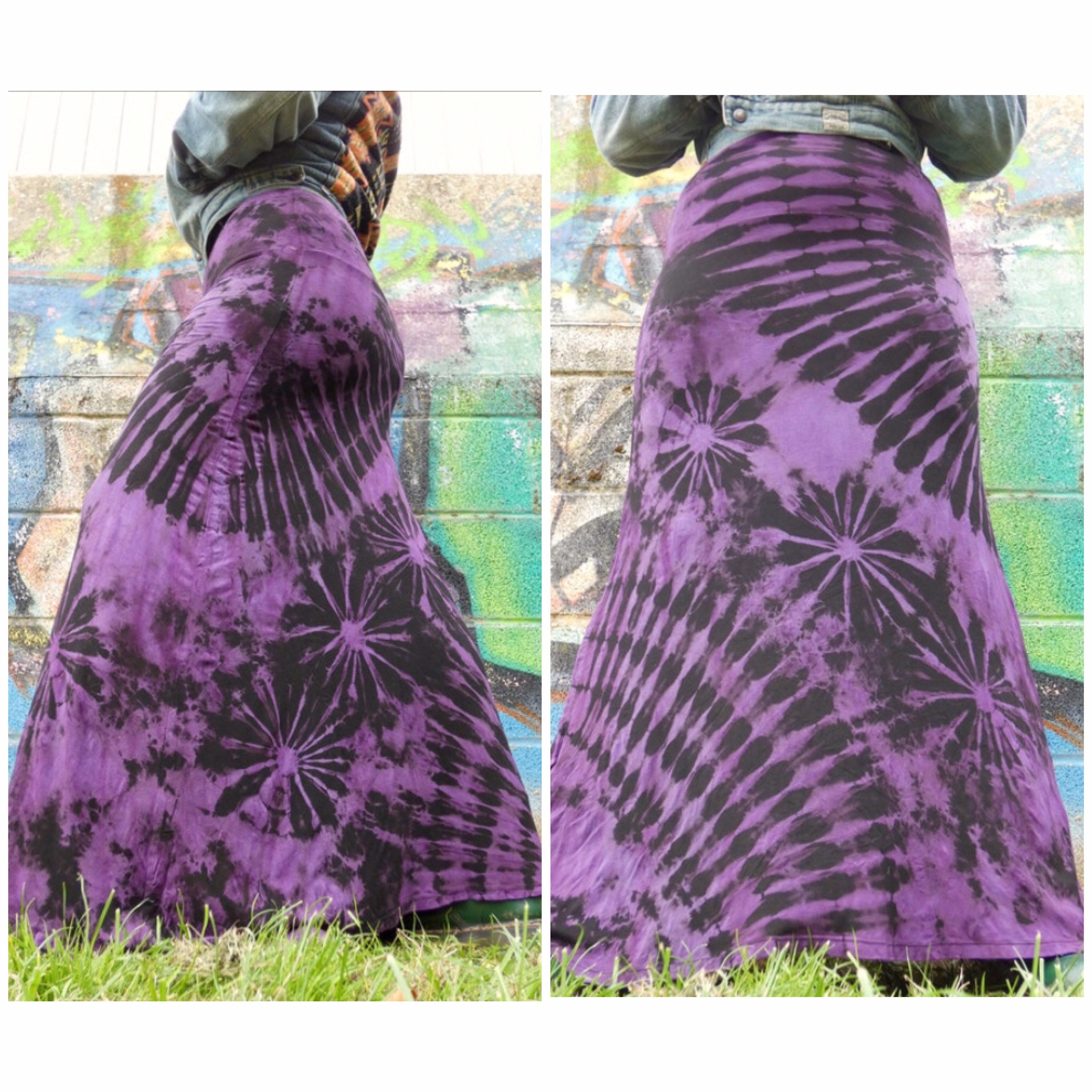 Purple Black Tie Dye Women Leggings Side Pockets, Printed Yoga Pants  Graphic Workout Running Gym Designer Plus Size Tights 