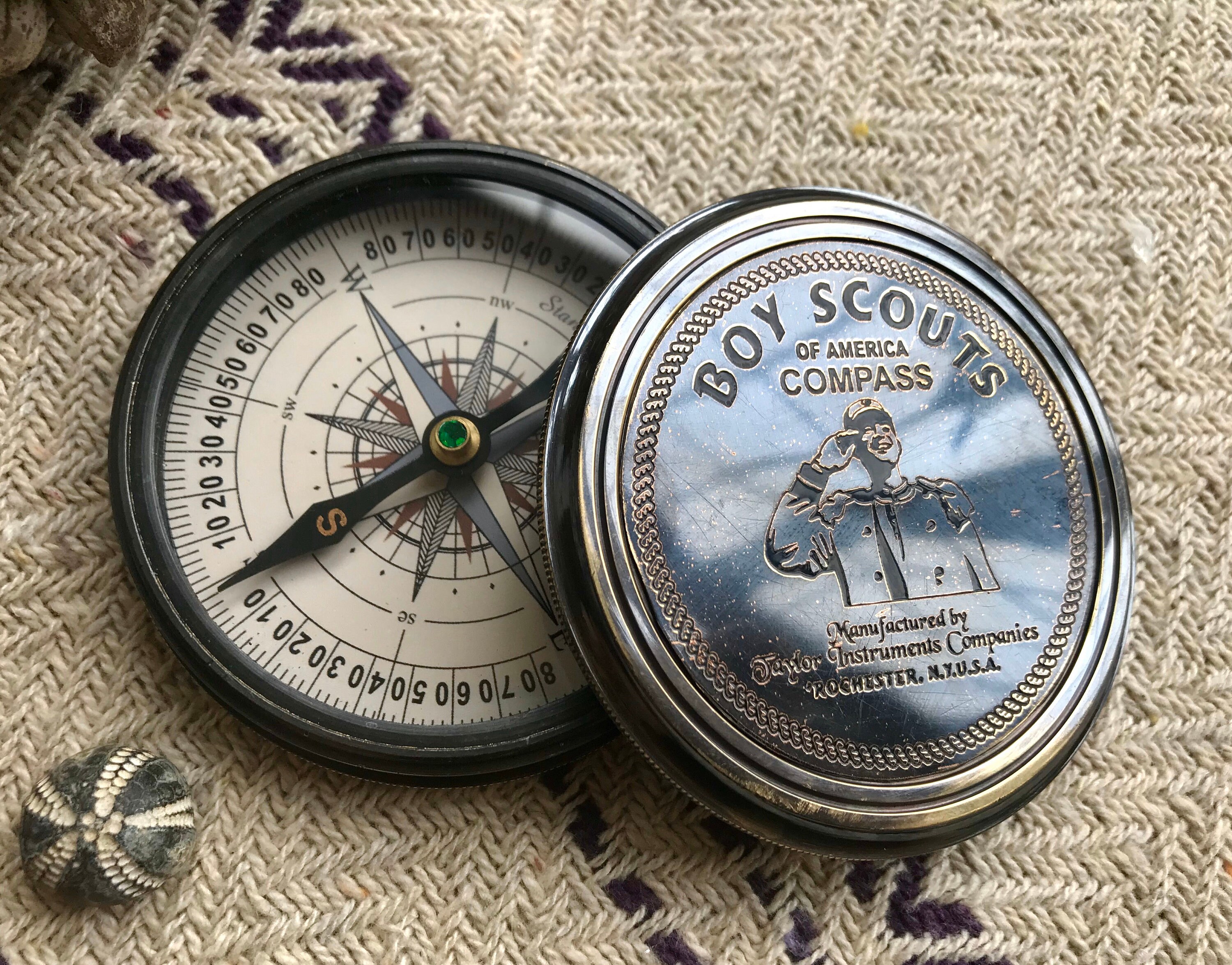 Vintage Boy Scout Compass for sale Only 3 left at 70