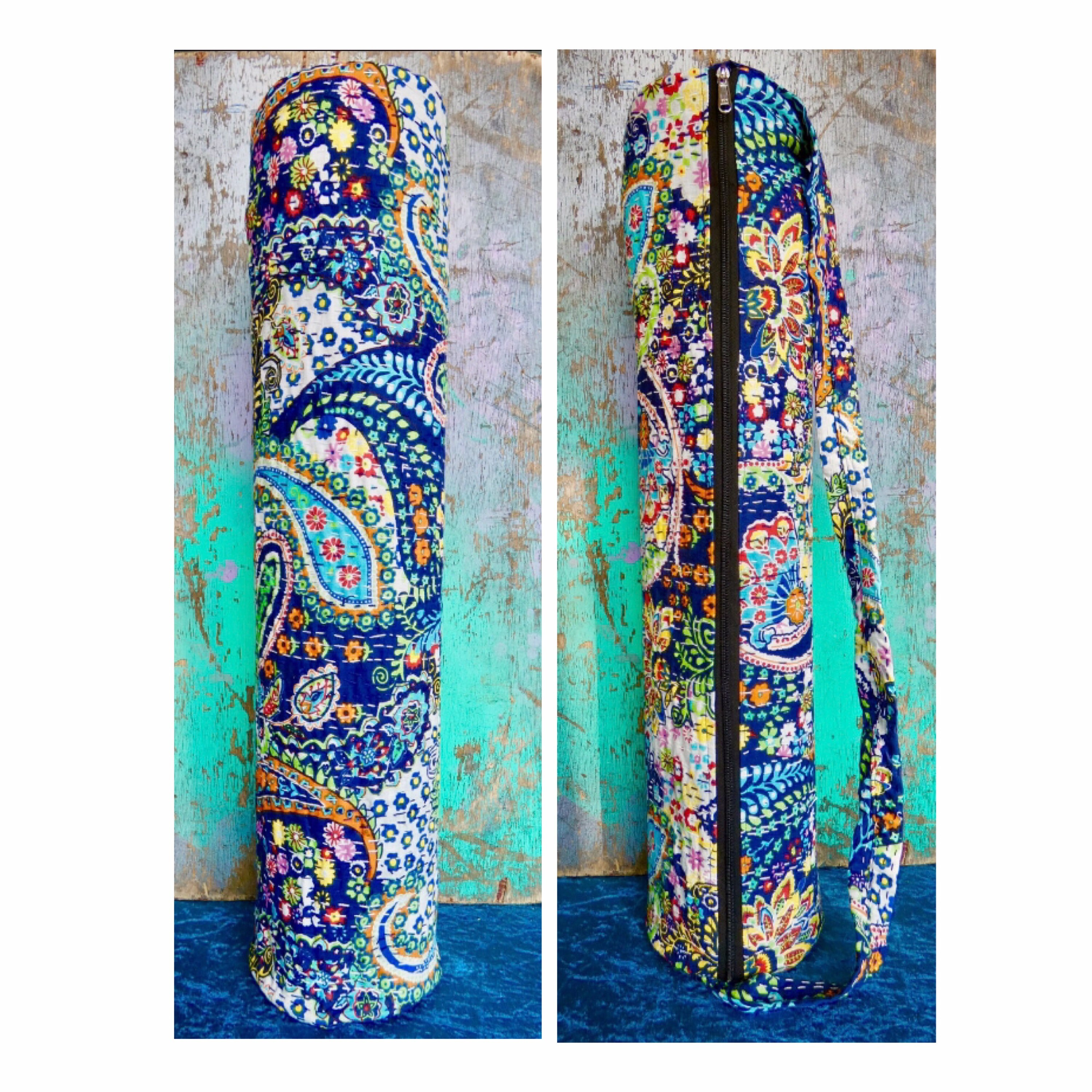 Cotton Mandala Hippie Indian Large Yoga Mat Carrier Bag with Shoulder Strap  at Rs 150/piece in Jaipur