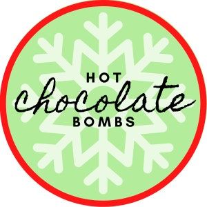 Hot Chocolate Bomb tag