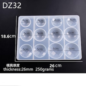 Multi style Pendants Silicone Mold Oblate Cabochon beads Resin Silicone Mould for Jewelry diy Making epoxy resin molds DZ32