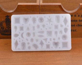 1pc small beads pendant earrings Silicone Mold Resin casting Mould for DIY Jewelry Craft Making handmade jewelry suit for charms or earring