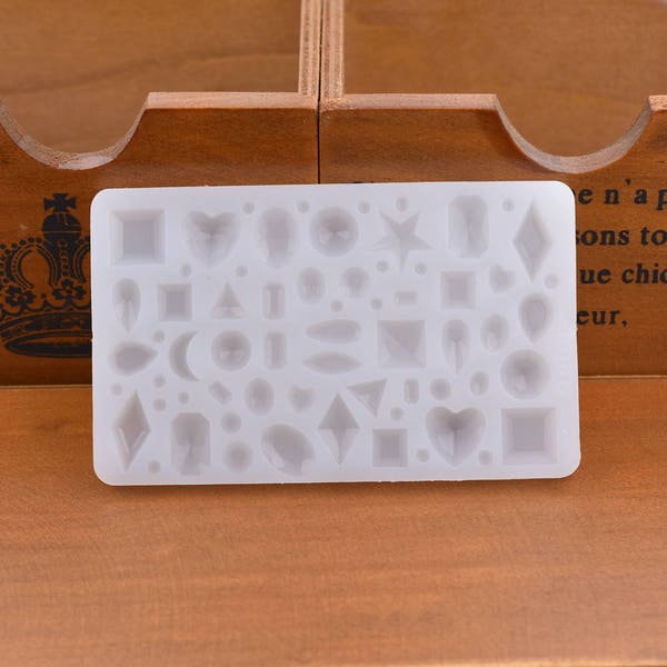 1pc small beads pendant earrings Silicone Mold Resin casting Mould for DIY Jewelry Craft Making handmade jewelry suit for charms or earring